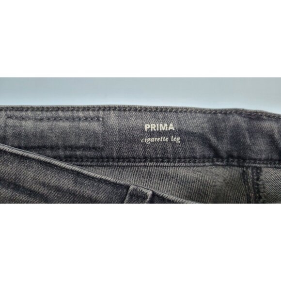AG Adriano Goldschmied The Prima Mid-rise Cigarette Leg Jeans Dark Size 26R - Picture 4 of 13